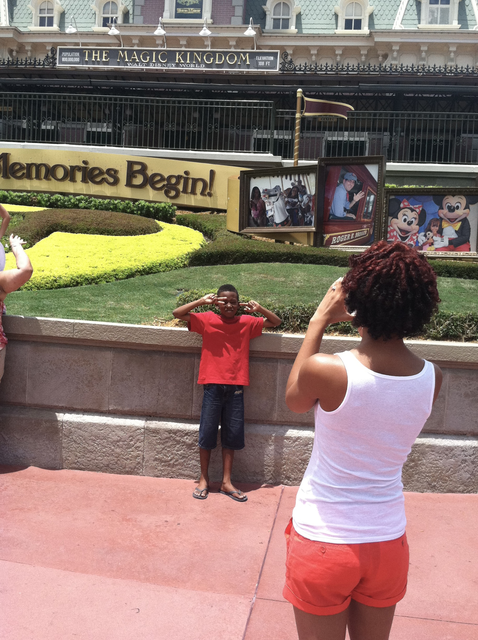 Ky'Ree at Disney World