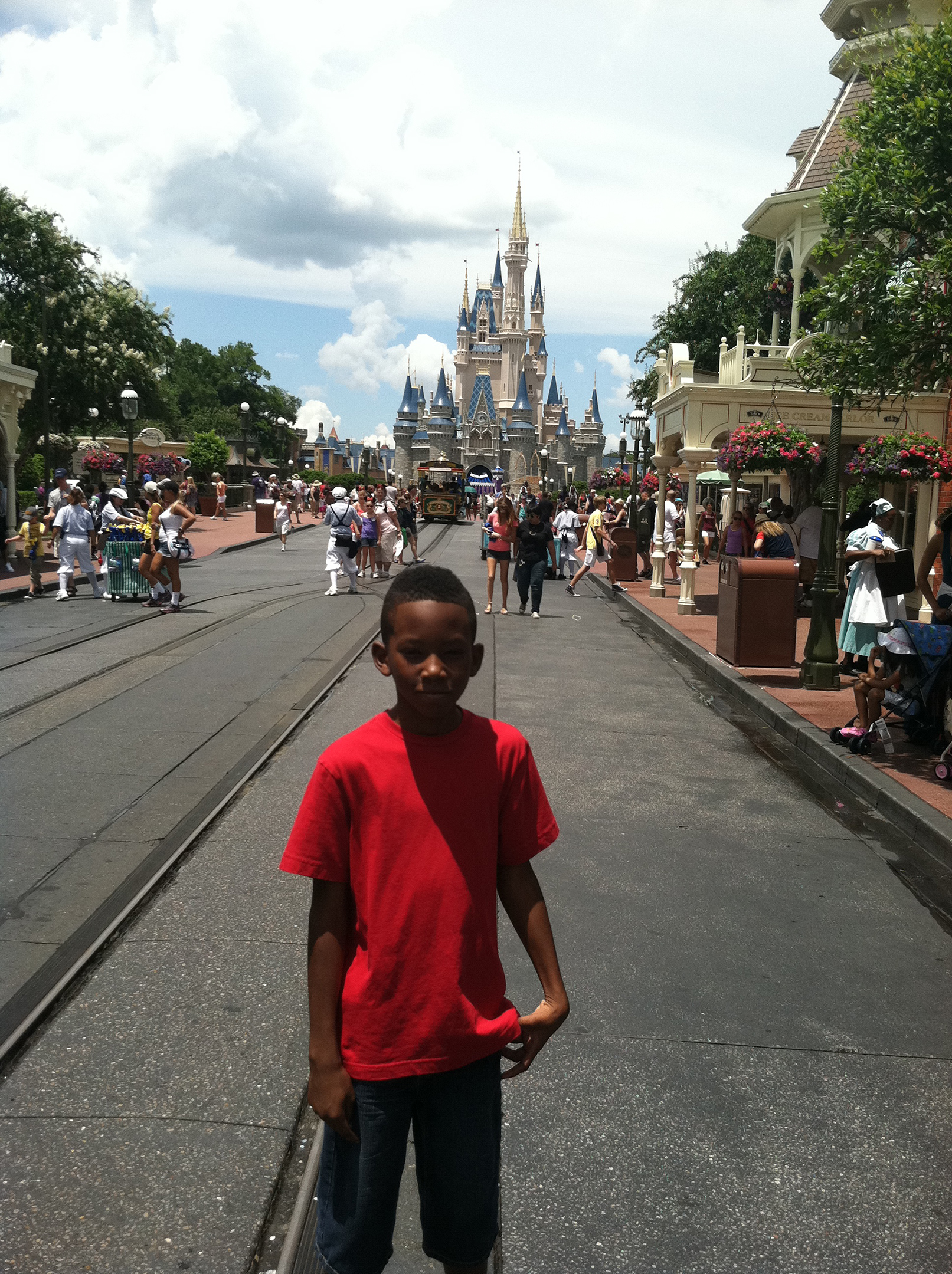 Ky'Ree at Disney World