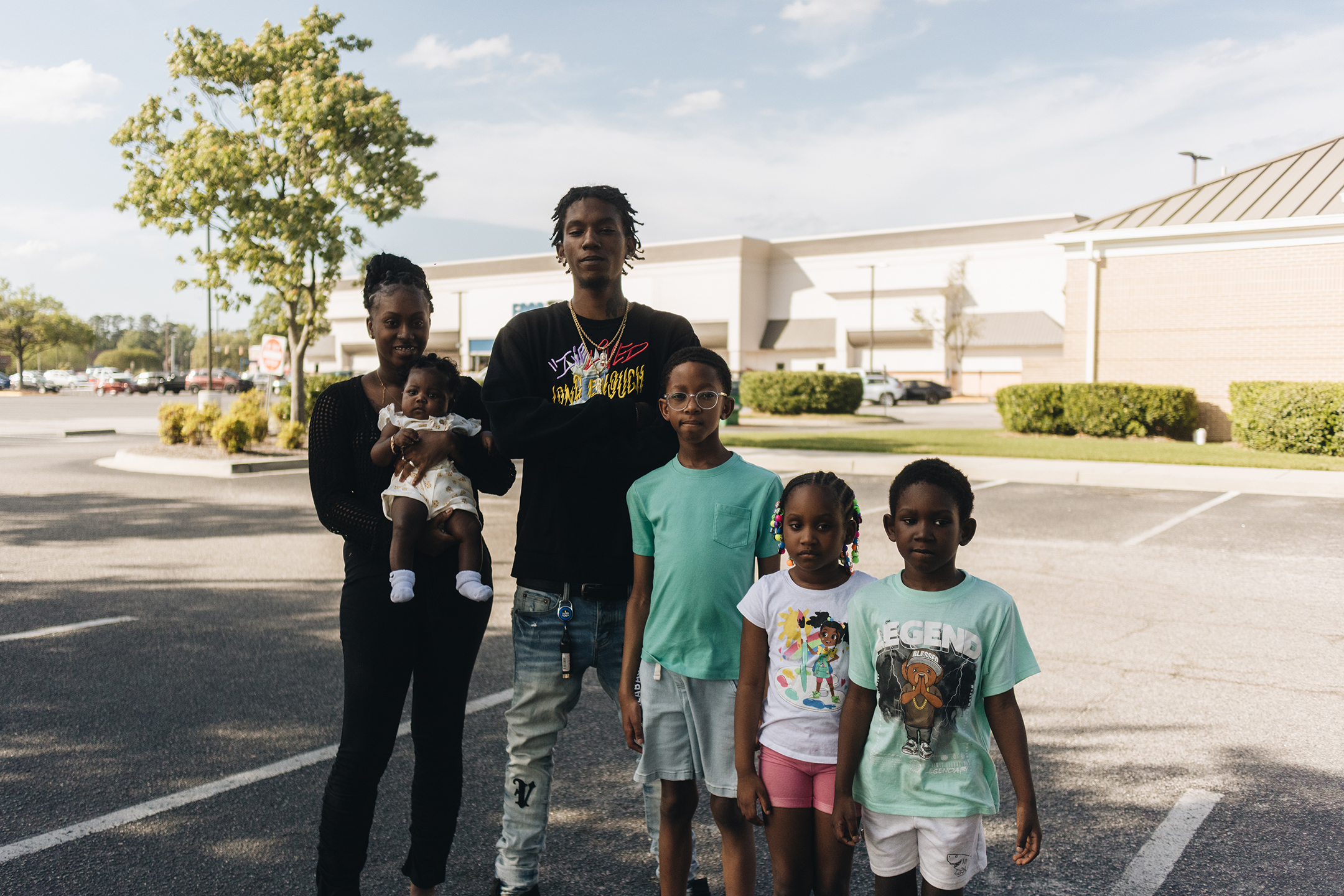 Ky'Ree with his family