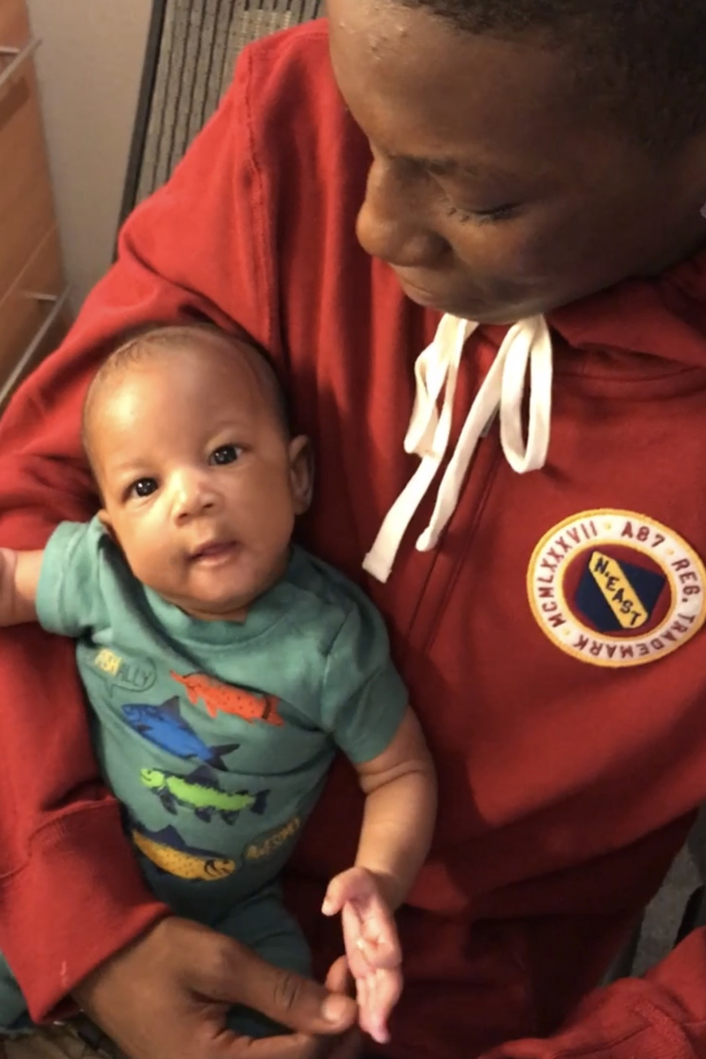 Ky'Ree holding Avery